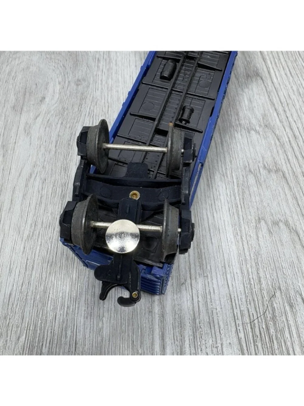 Lionel O Gauge 1:48 Scale Box Car Conrail CR9001, Blue Plastic Train Freight